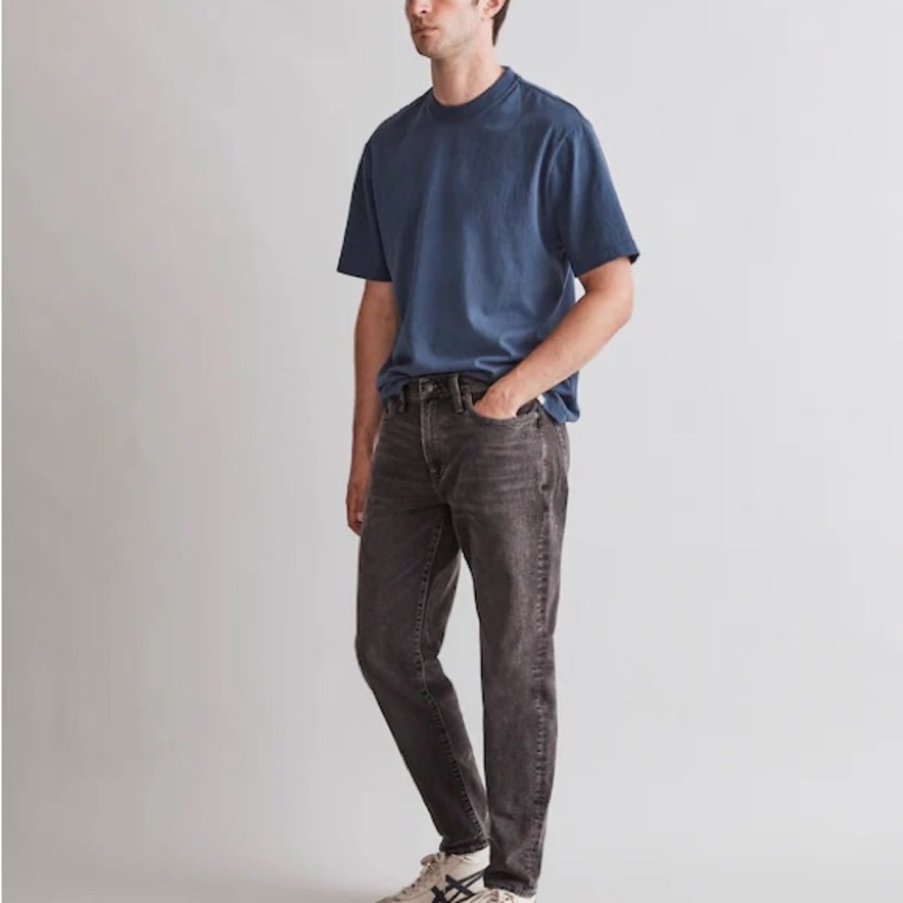 Men's Madewell Relaxed Taper Jeans Claybrook Wash